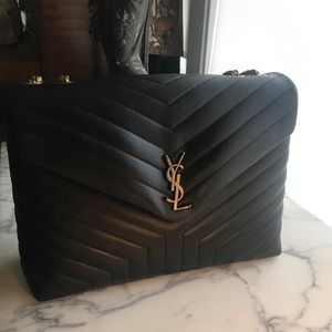 NotForSale Saint Laurent LouLou Bag Large Black